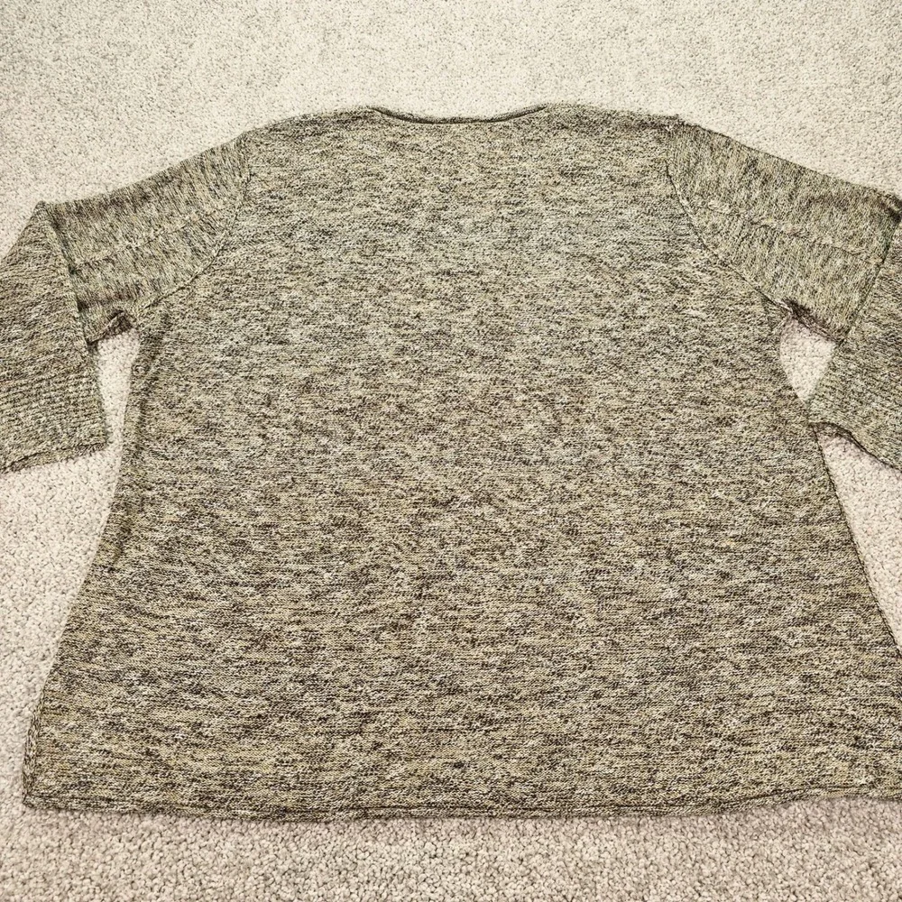 Modern Soul Women's 2X Marled Knit Sweater 3/4 Sleeve‎ Tunic Top NWOT